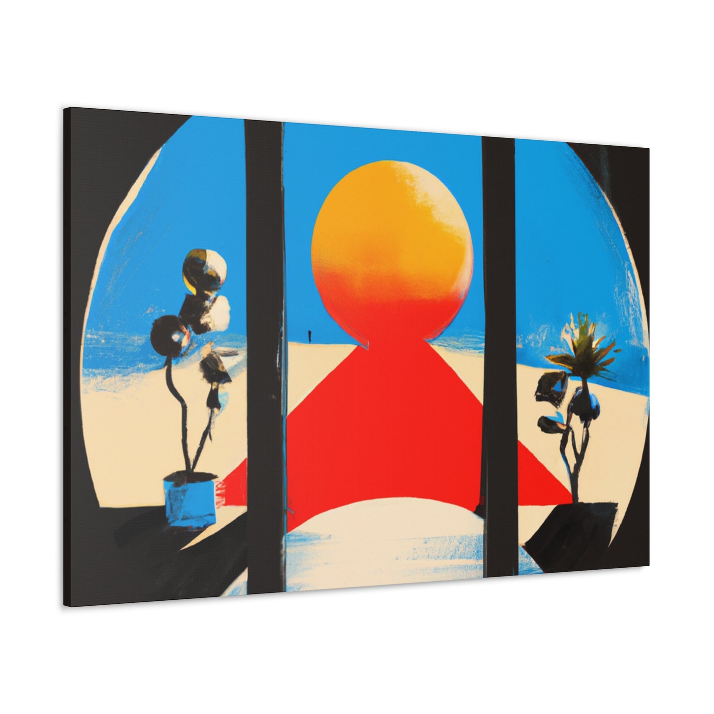 Vigilant Flow- Midcentury - Canvas