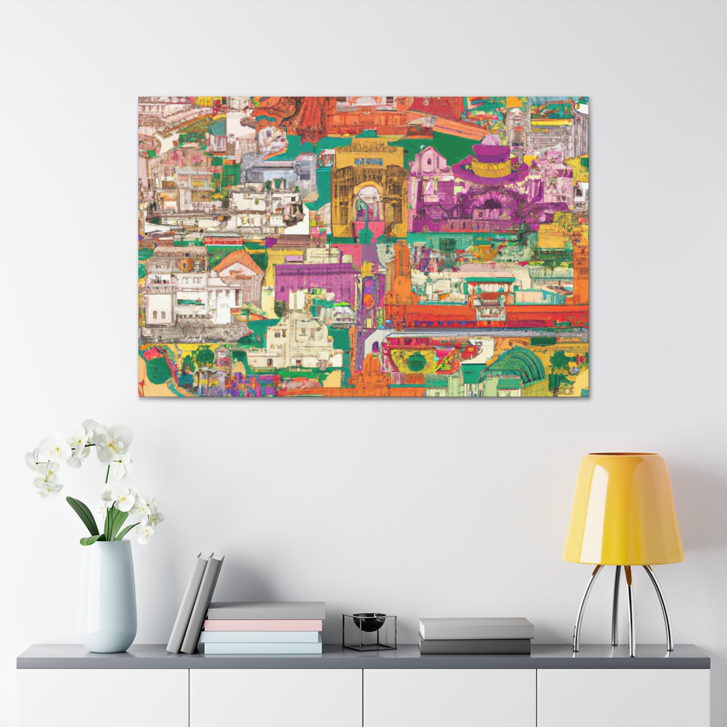 Amber Mahal - Destination India - Canvas