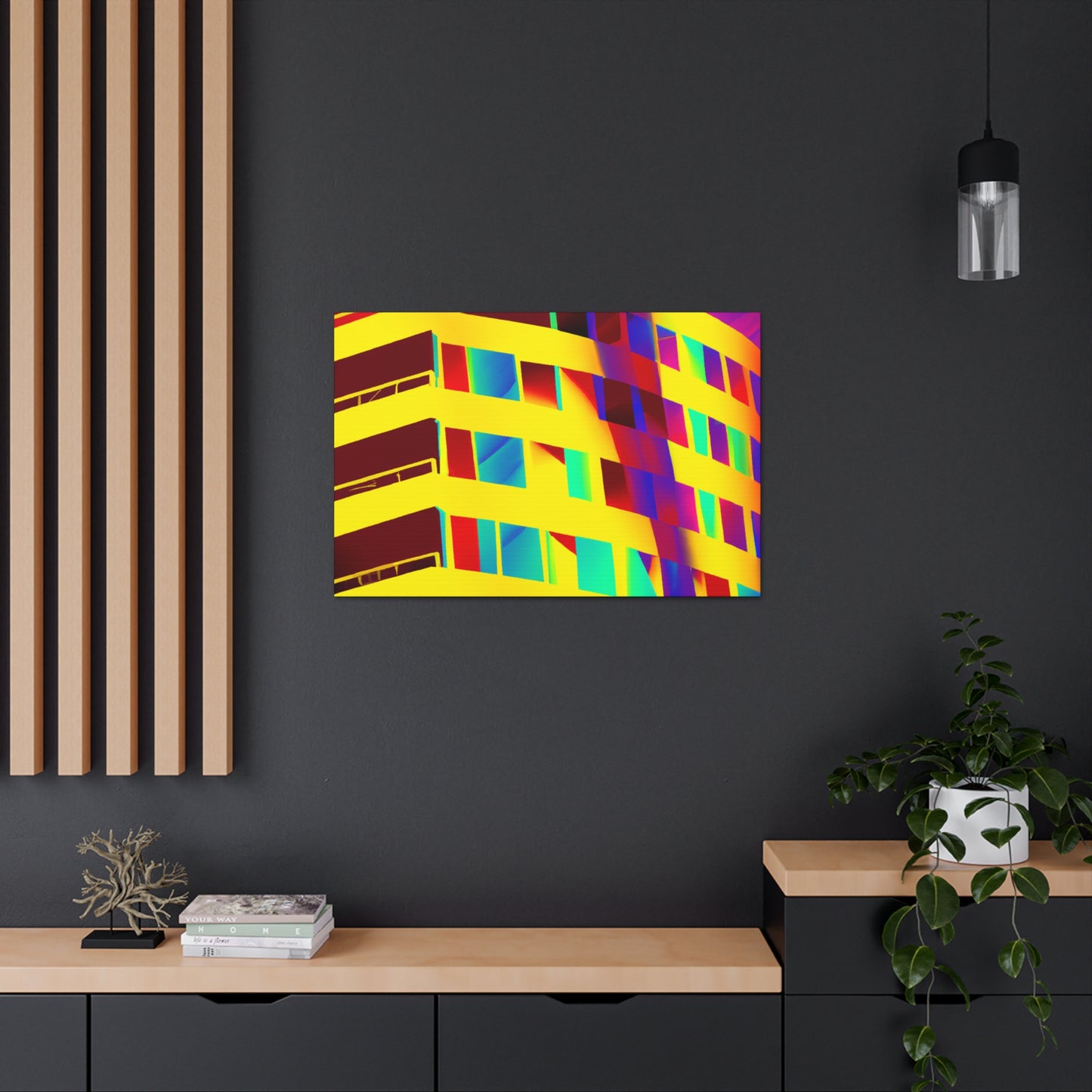 Majestic - Architectural Canvas Pop Art