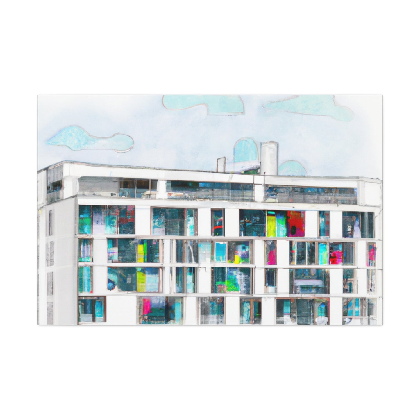 Edifice da Vinci - Architectural Canvas