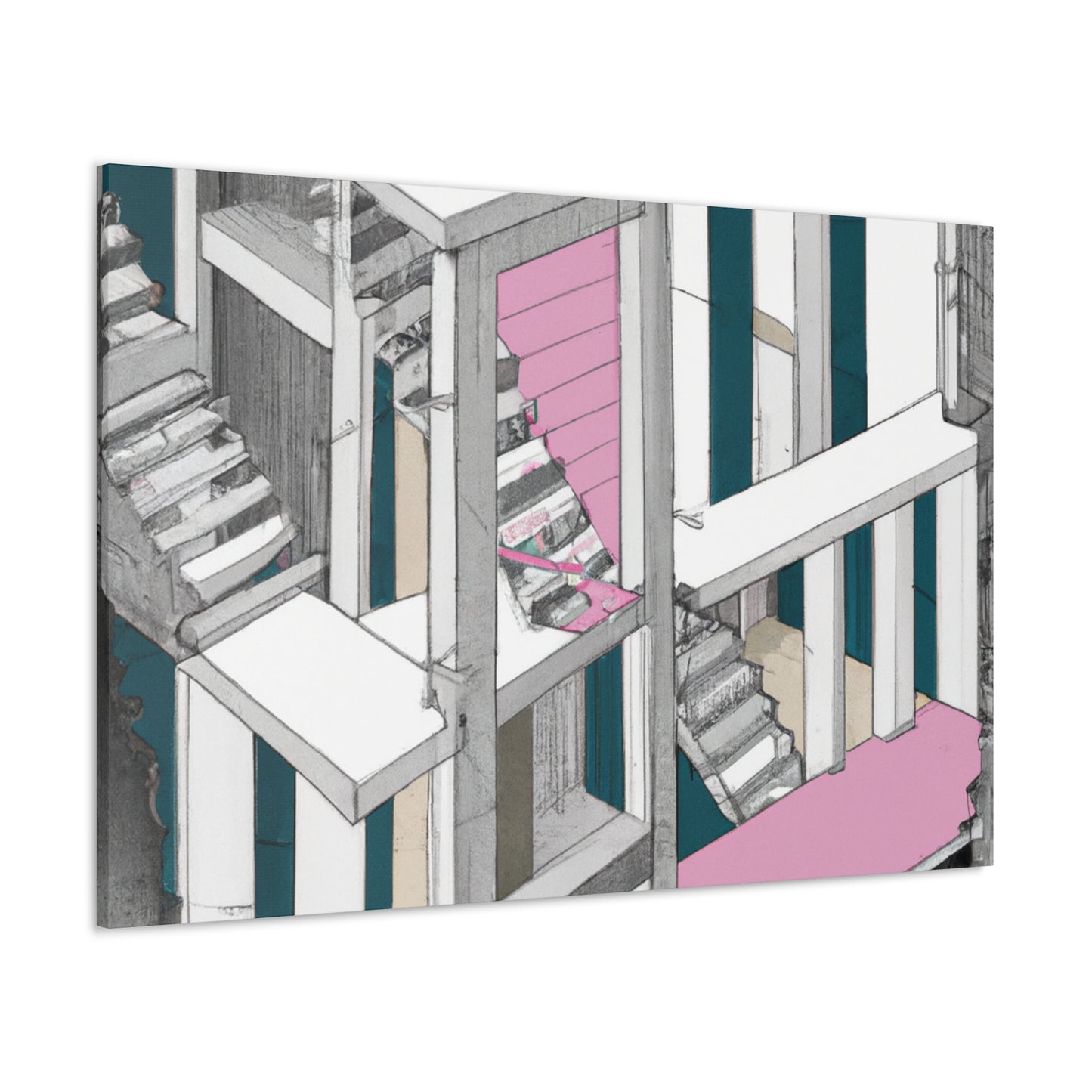 Jan Pinkmeer - Canvas - Architectural