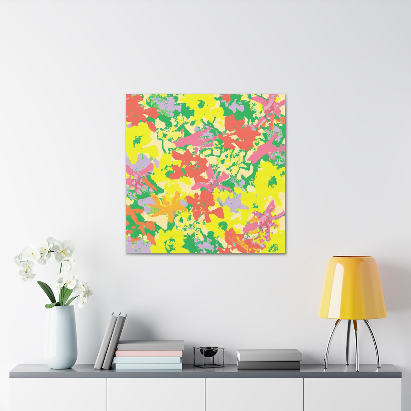 Floral Fusion - Floral Canvas