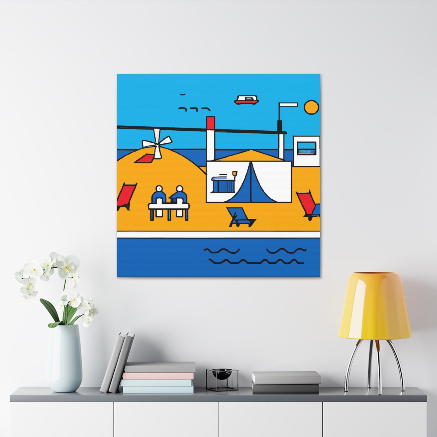 Abstracted Montage - Minimalism - Canvas