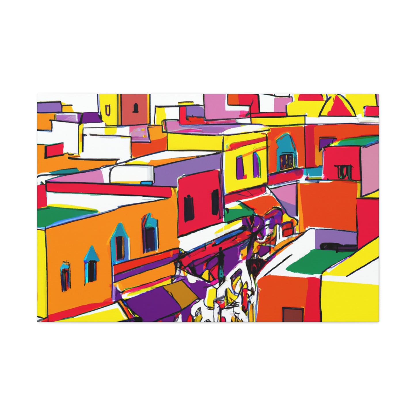 Mustafa al-Jabbar - Morraco - Canvas