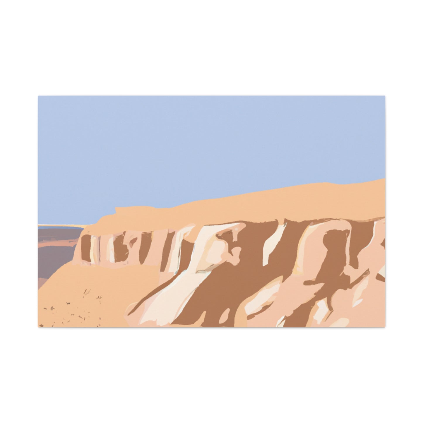 Sahara Splendor - Landscape - Canvas