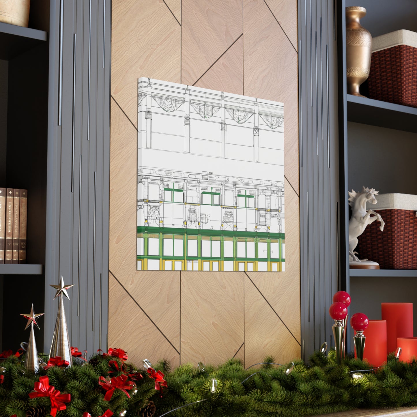 Matilda de Monrovia - Canvas - Architectural
