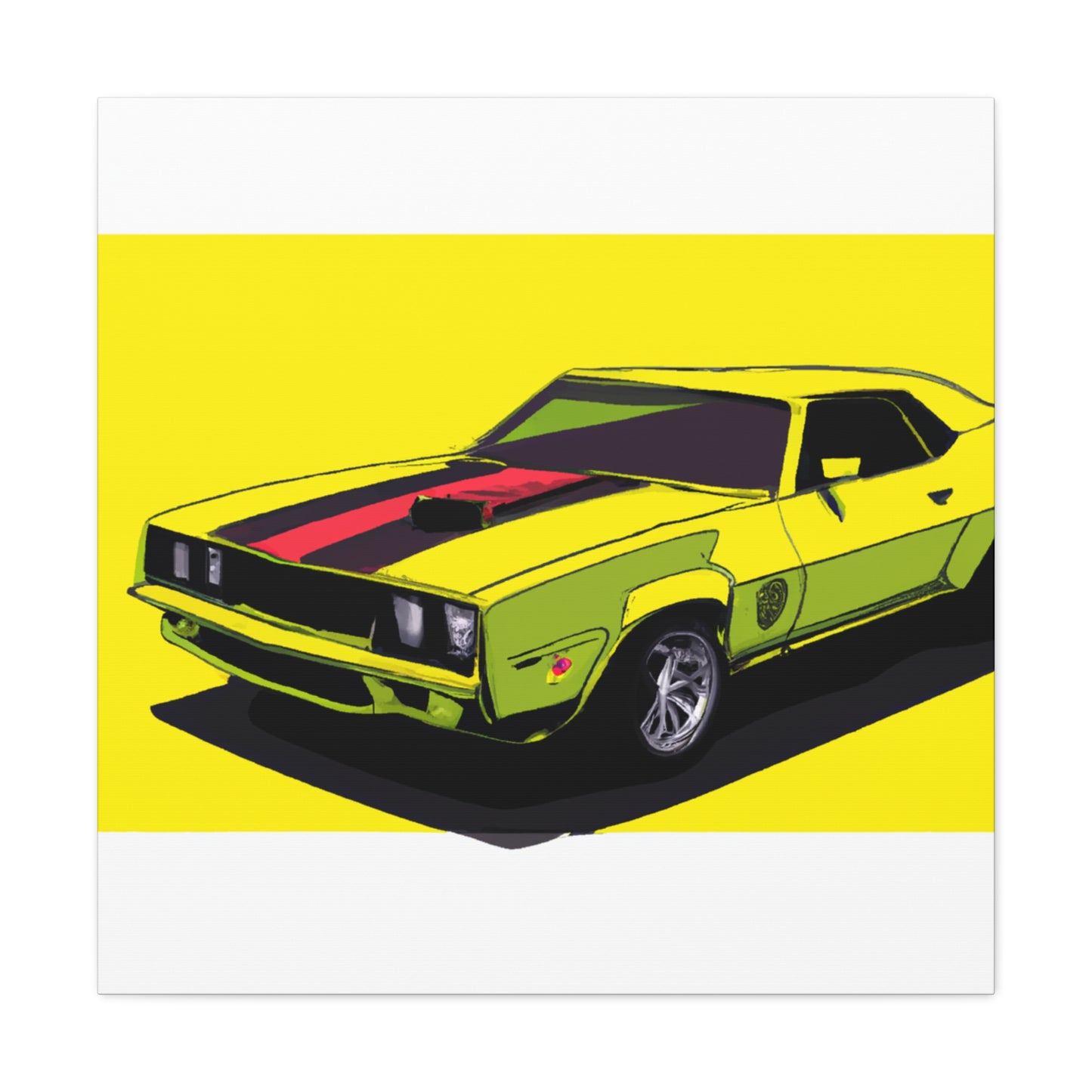 Road Hog - Automobile - Canvas