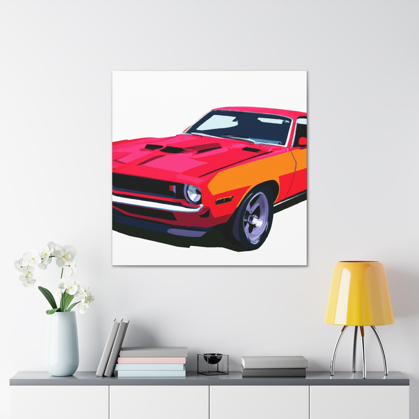 Roadrunner '65 - Automobile - Canvas