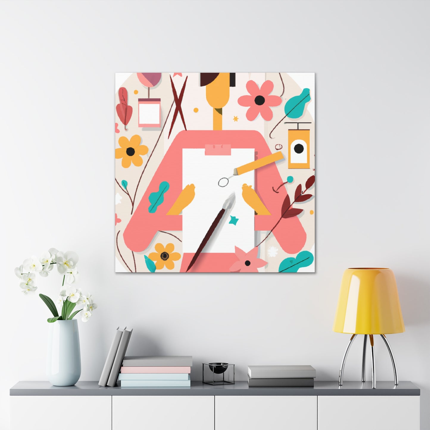 Sparse Aura - Minimalism - Canvas