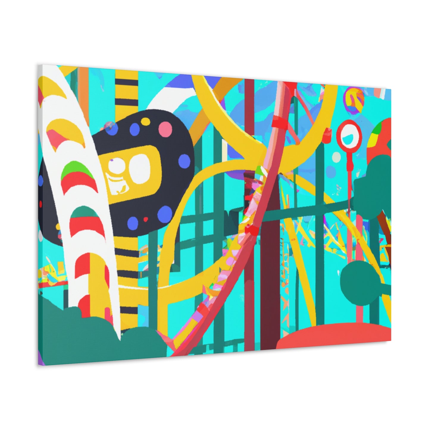 Funtastic Falls - Amusement - Canvas