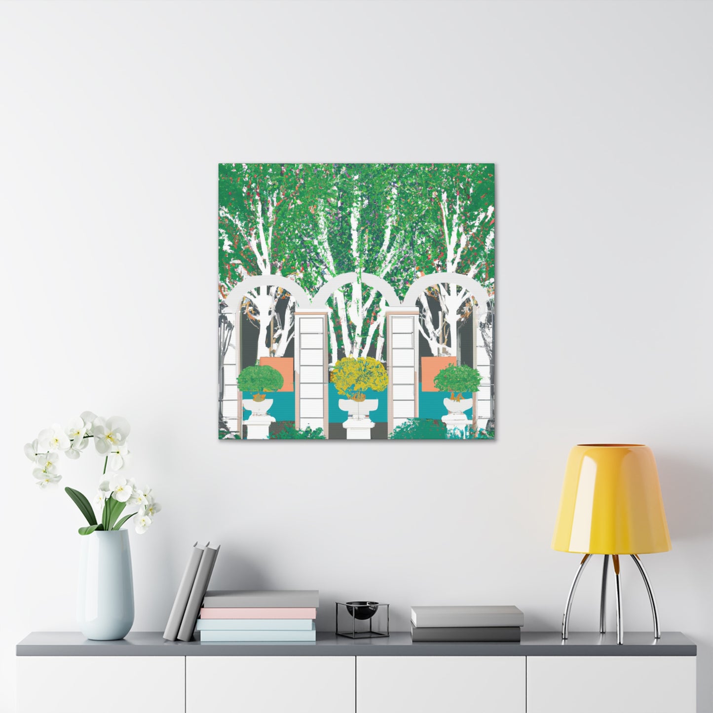 Magnolia Gardens - Landscape - Canvas