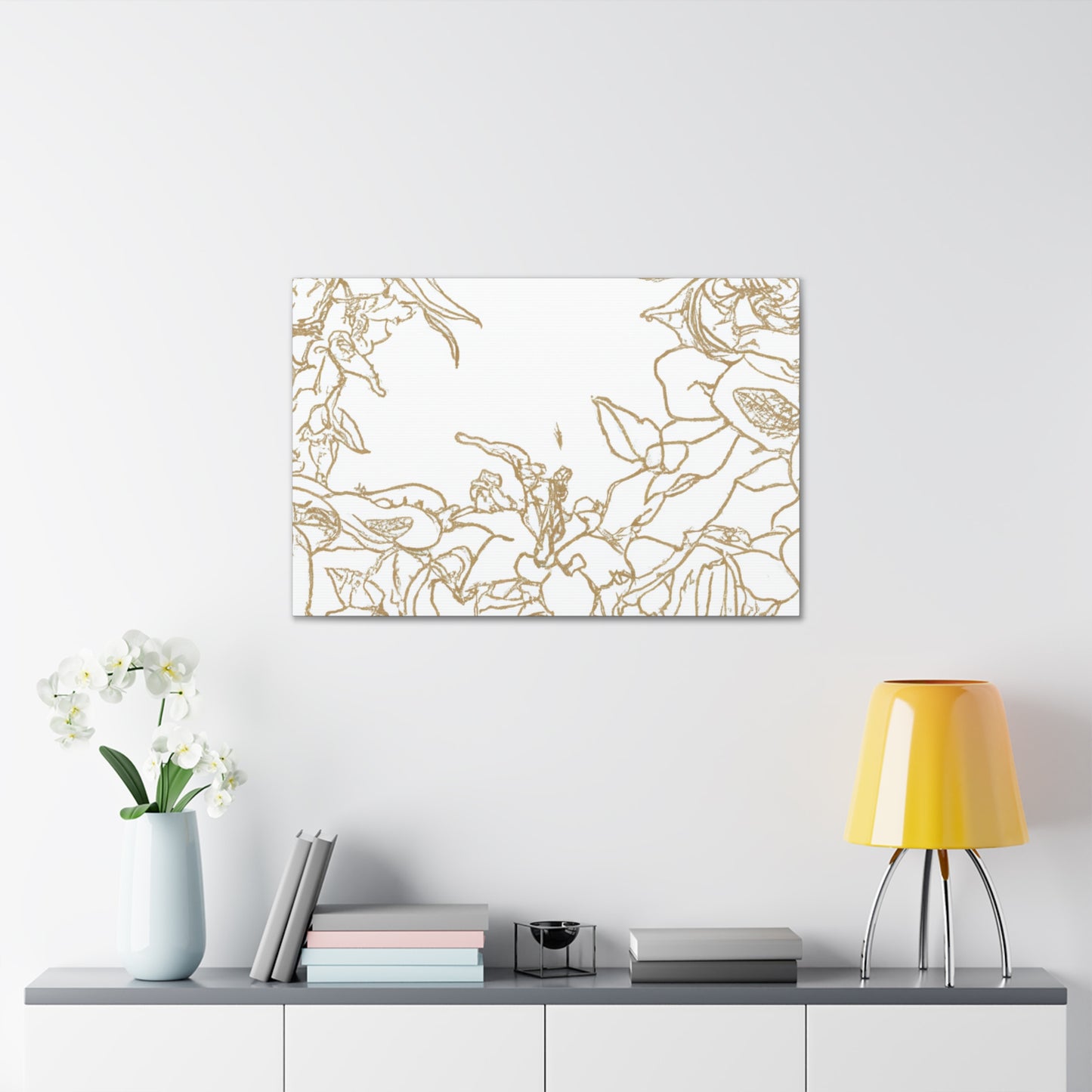 Petunia Palette - Floral - Canvas
