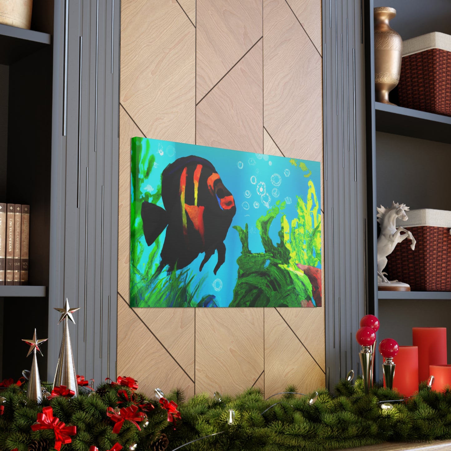 "Crest of the Deep Blue" - Underwater Canvas
