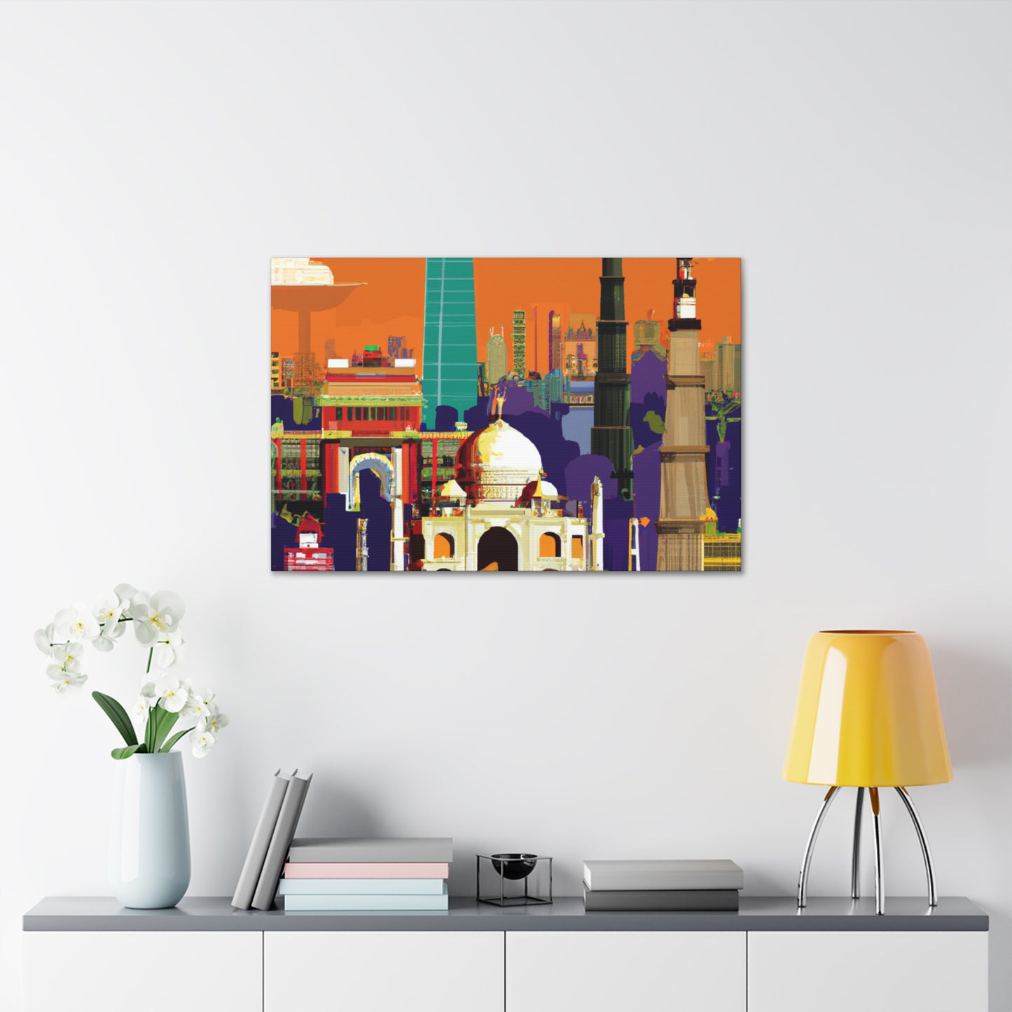 TajMahal - Destination India - Canvas
