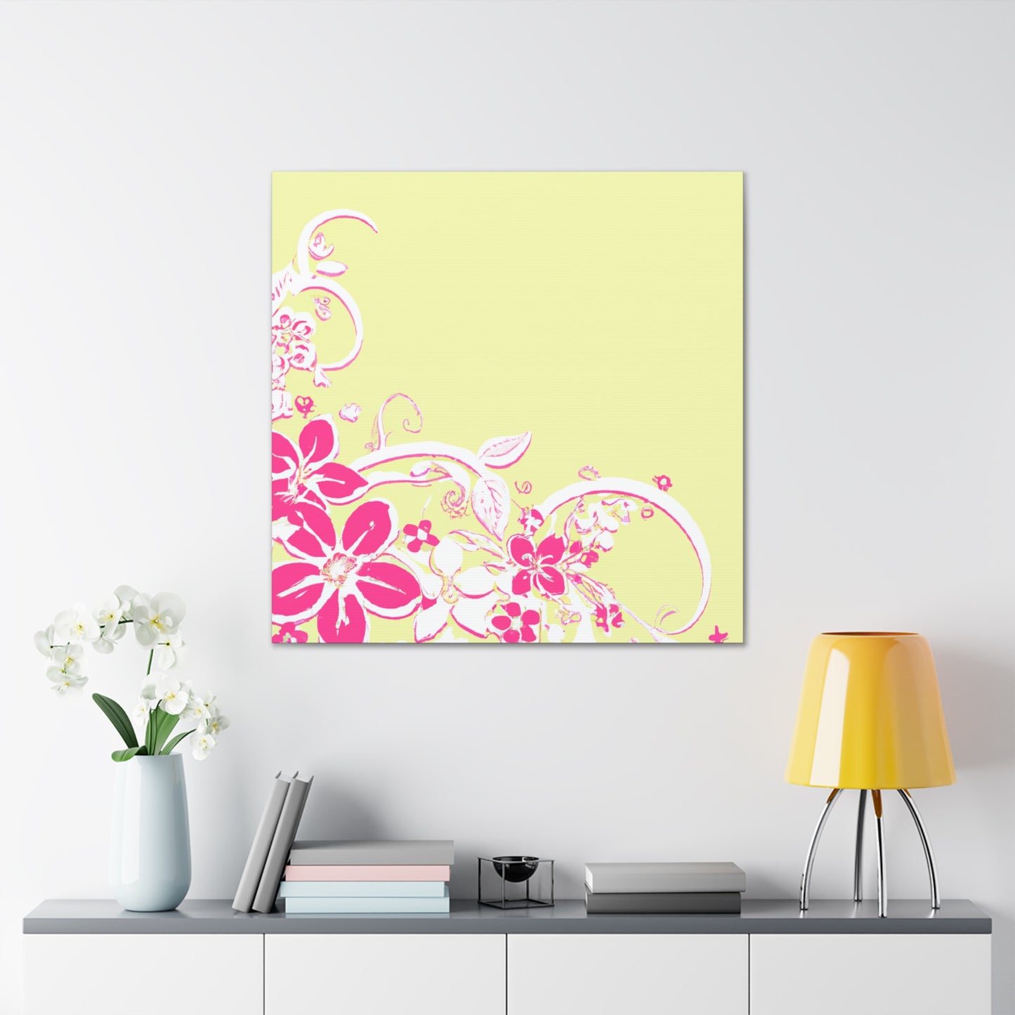 Blushburst- Floral - Canvas