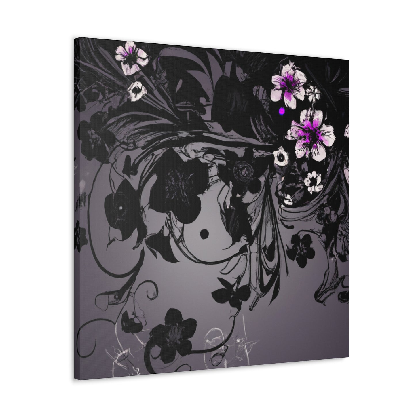 Blissful Heart – Floral - Canvas