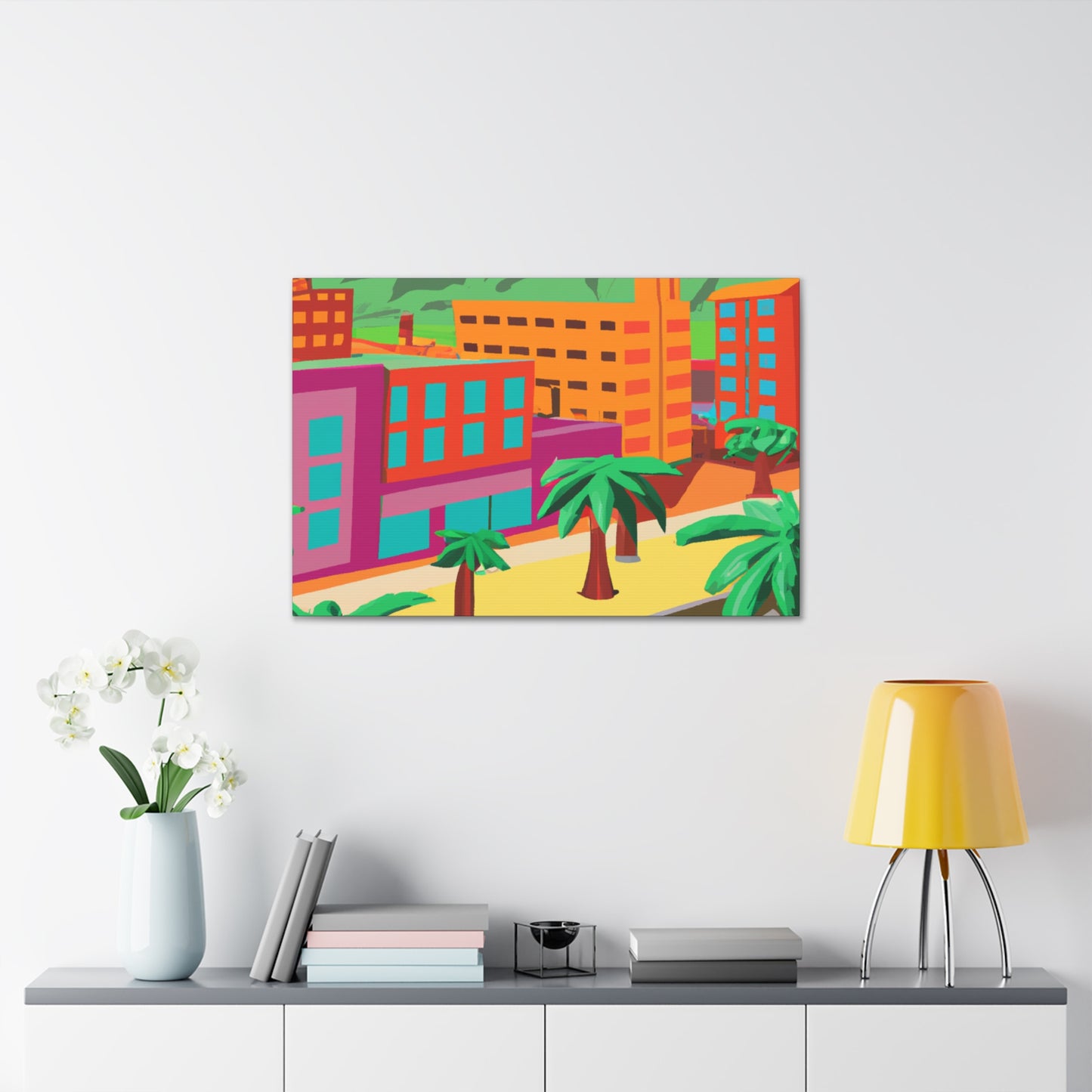 Sahara Sunrise - Architectural - Canvas