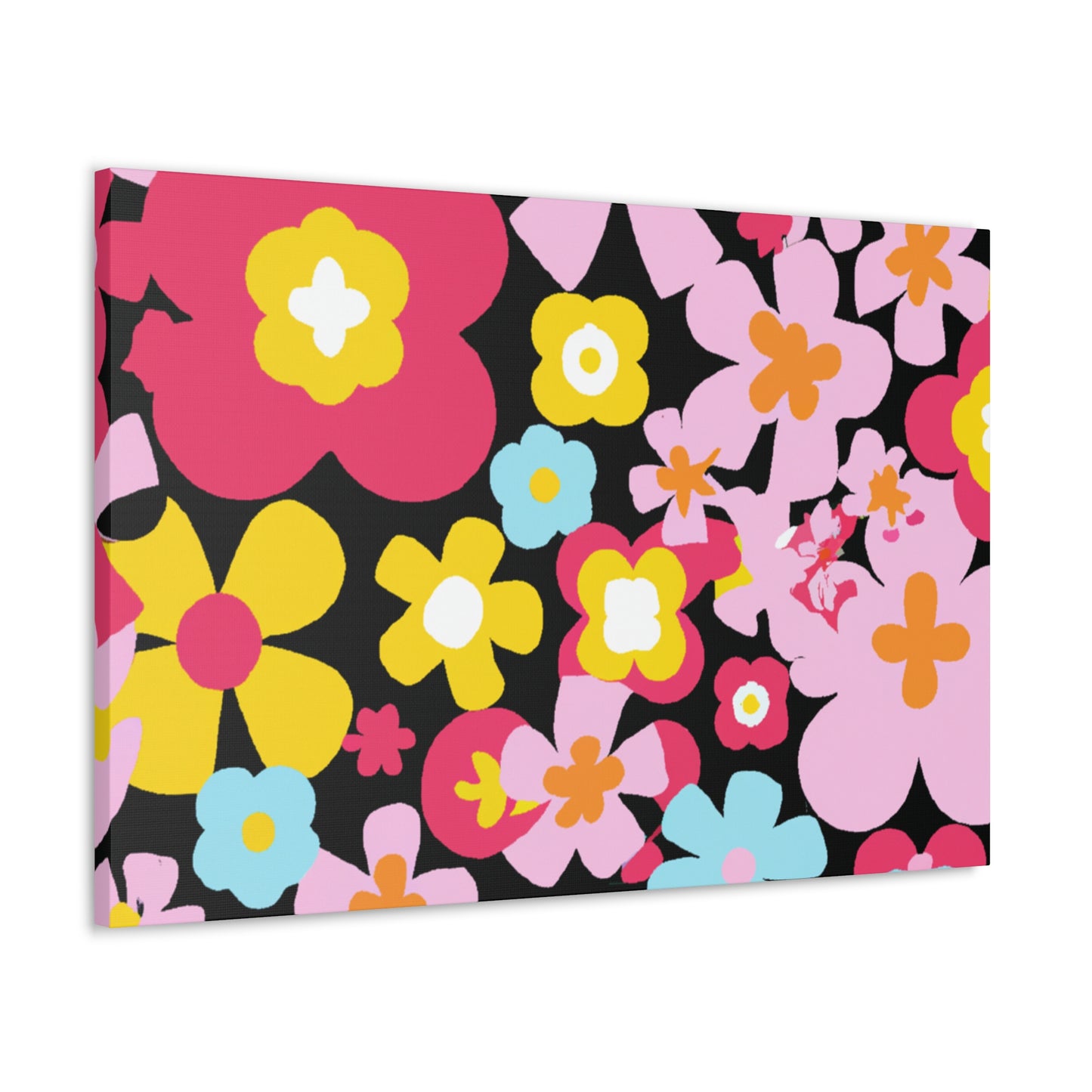 Dream-Catching Daisies - Floral Canvas