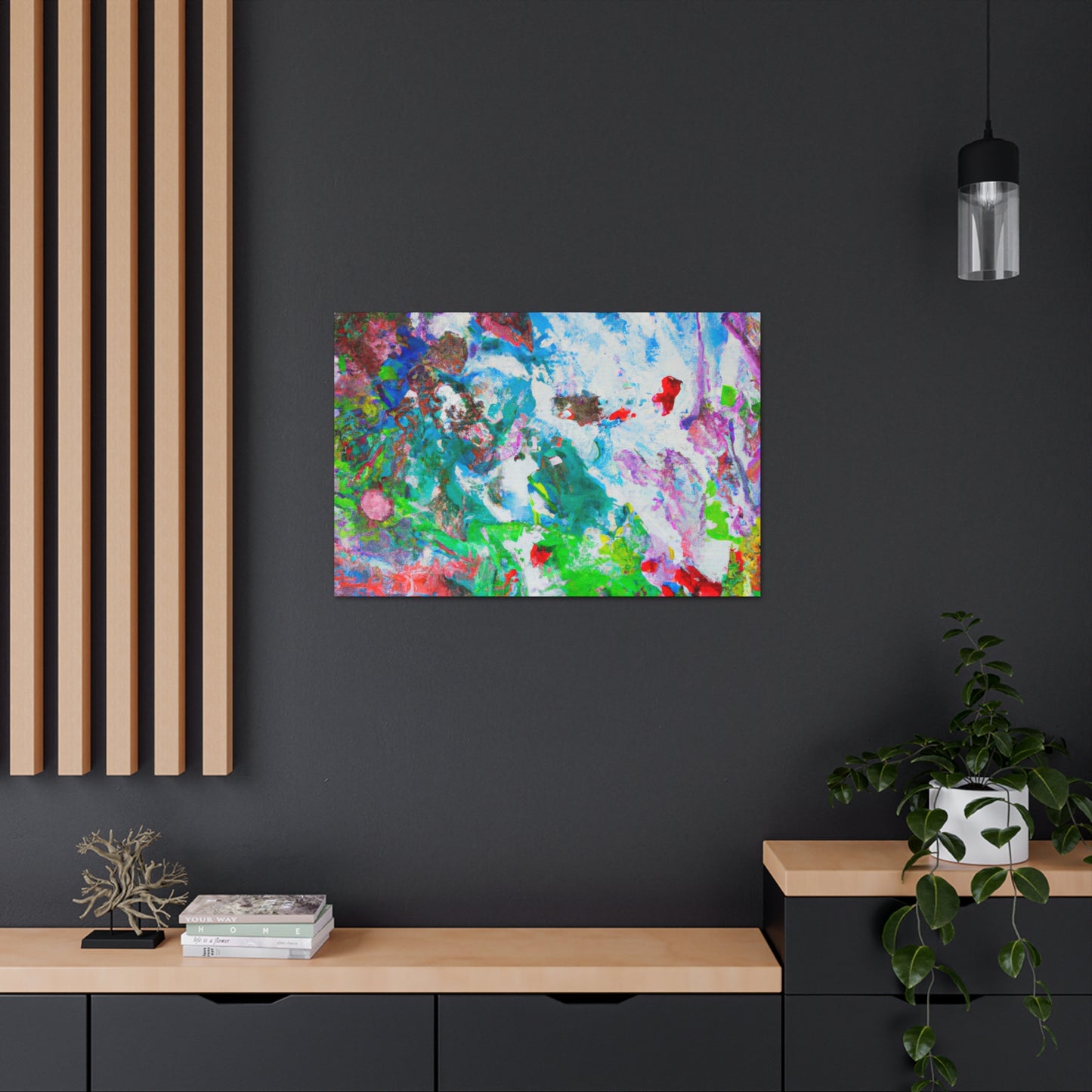 Luminous Landscape - Abstract Canvas