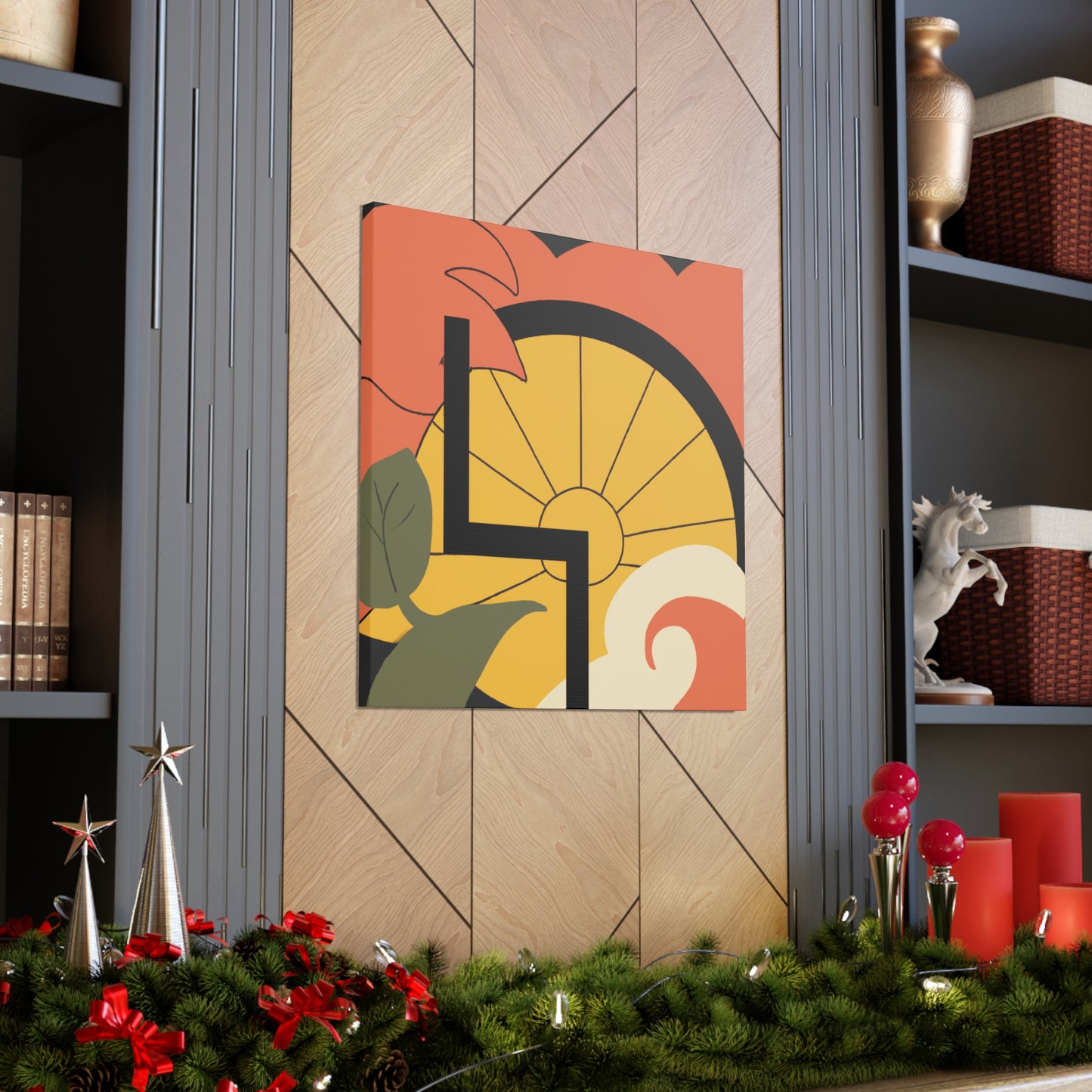 Whisker-Glider - Midcentury Canvas