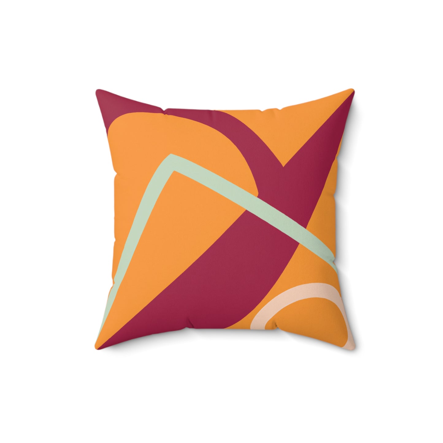 Spun Polyester Square Pillow