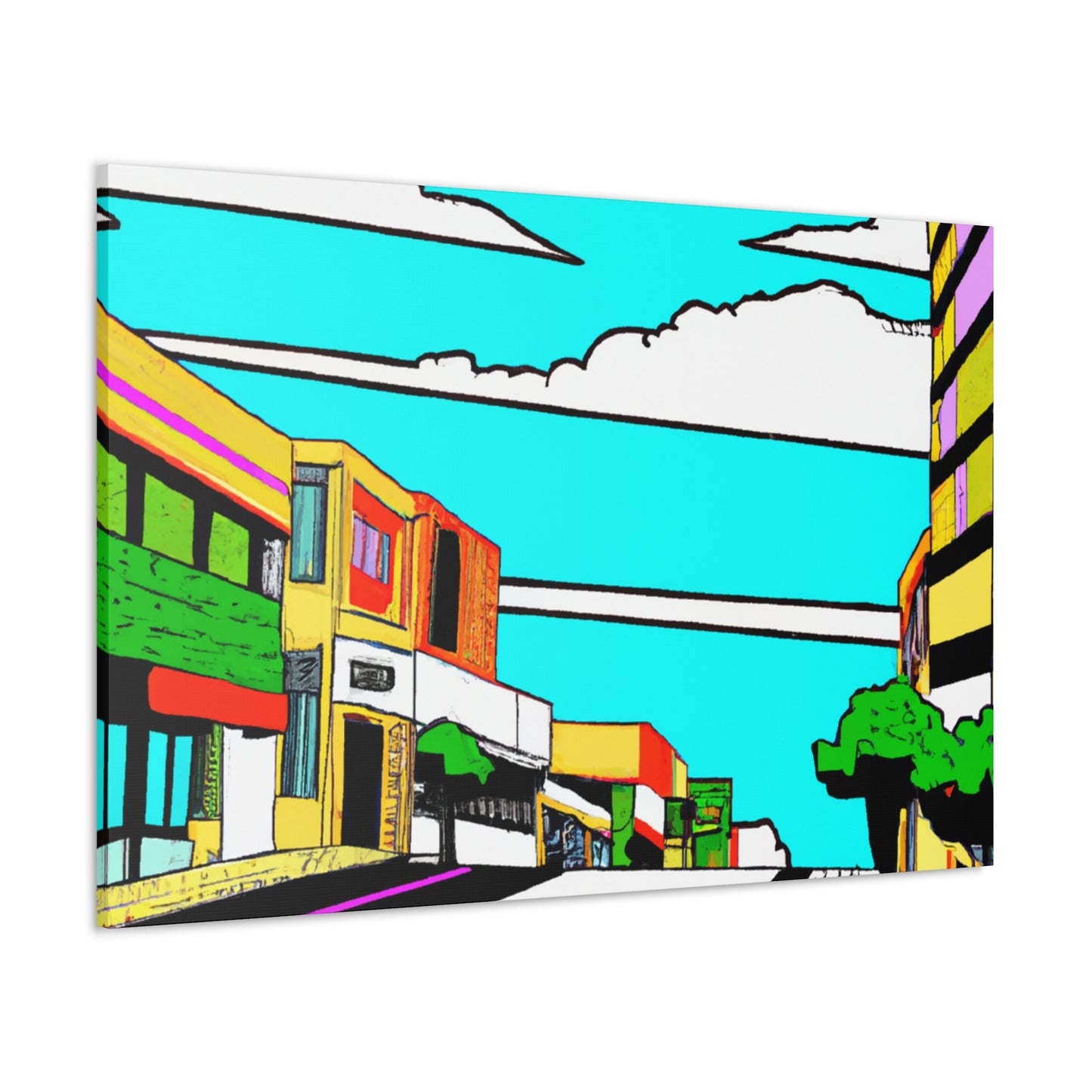 Cinema Avenue - Pop Art Canvas