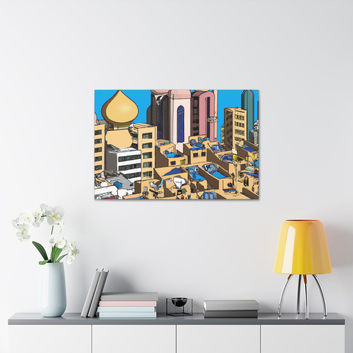 Desert Mirage - Destination Arab Emerates - Canvas