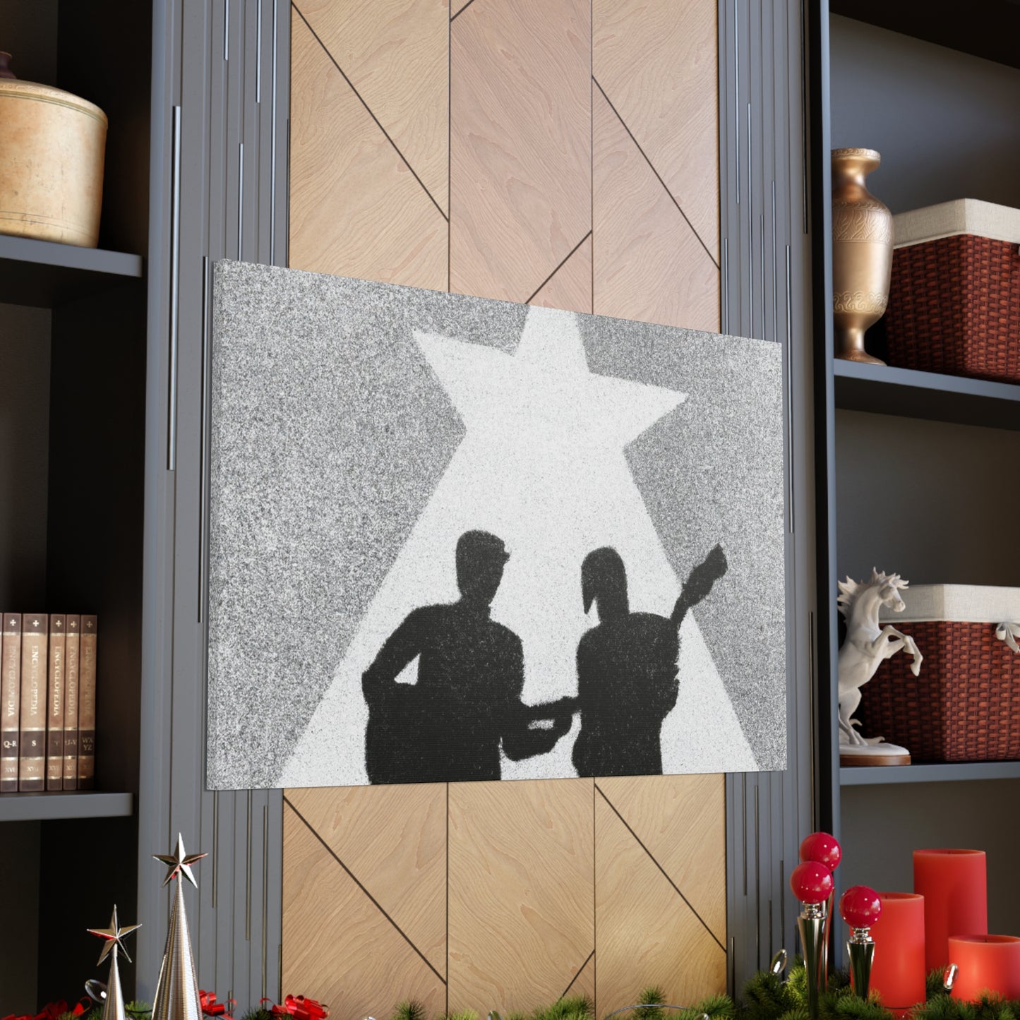 Hot Wax Records - Retro Music and Film Canvas