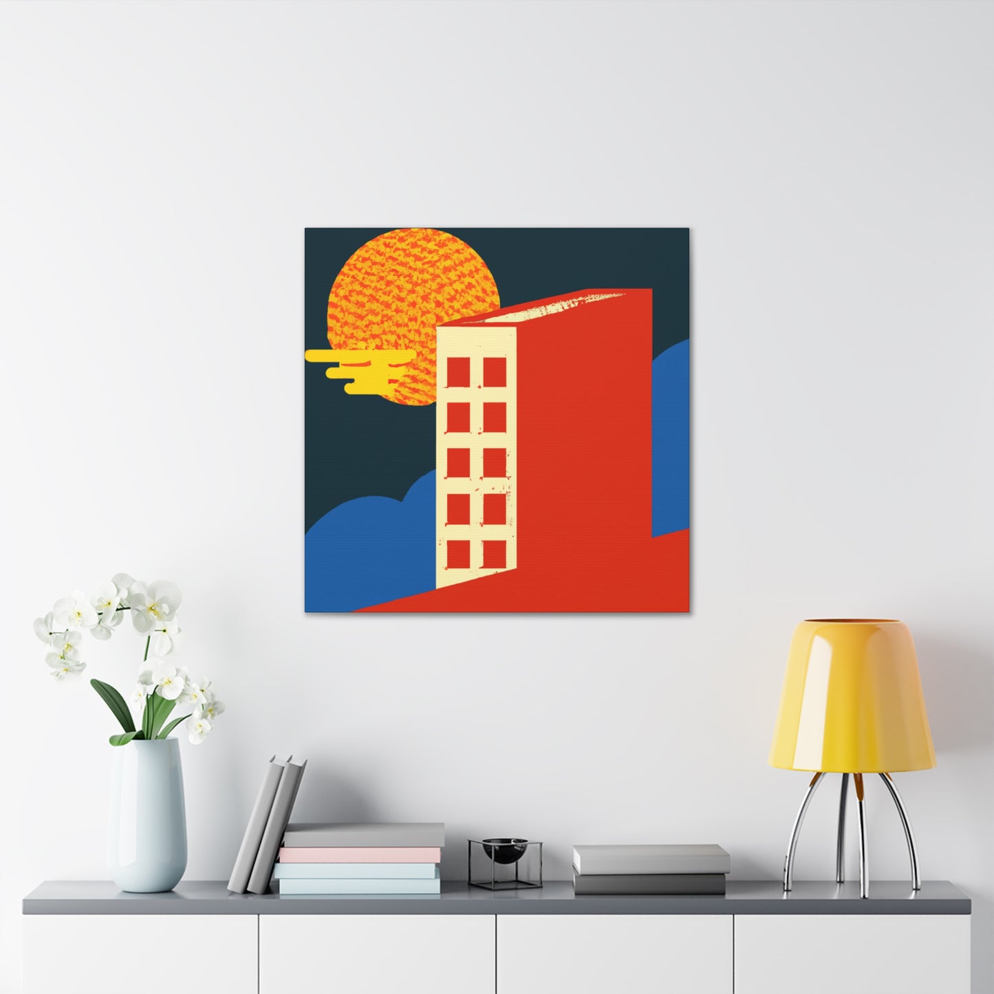 Modernist Playground - Midcentury - Canvas