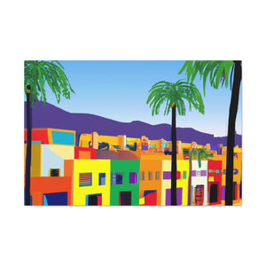 Sahara Sculpture - Architectural - Canvas