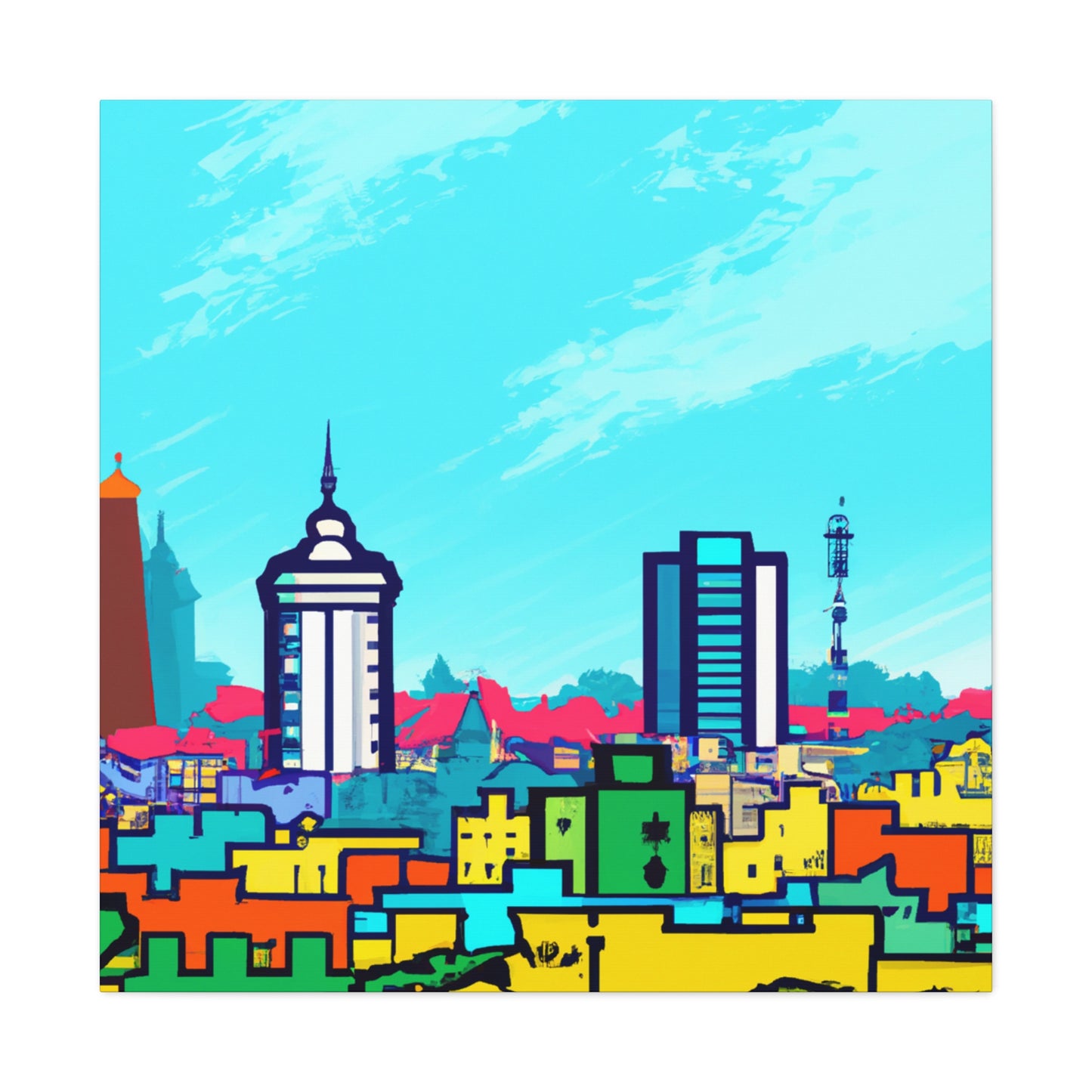 Bharat - Destination India - Canvas