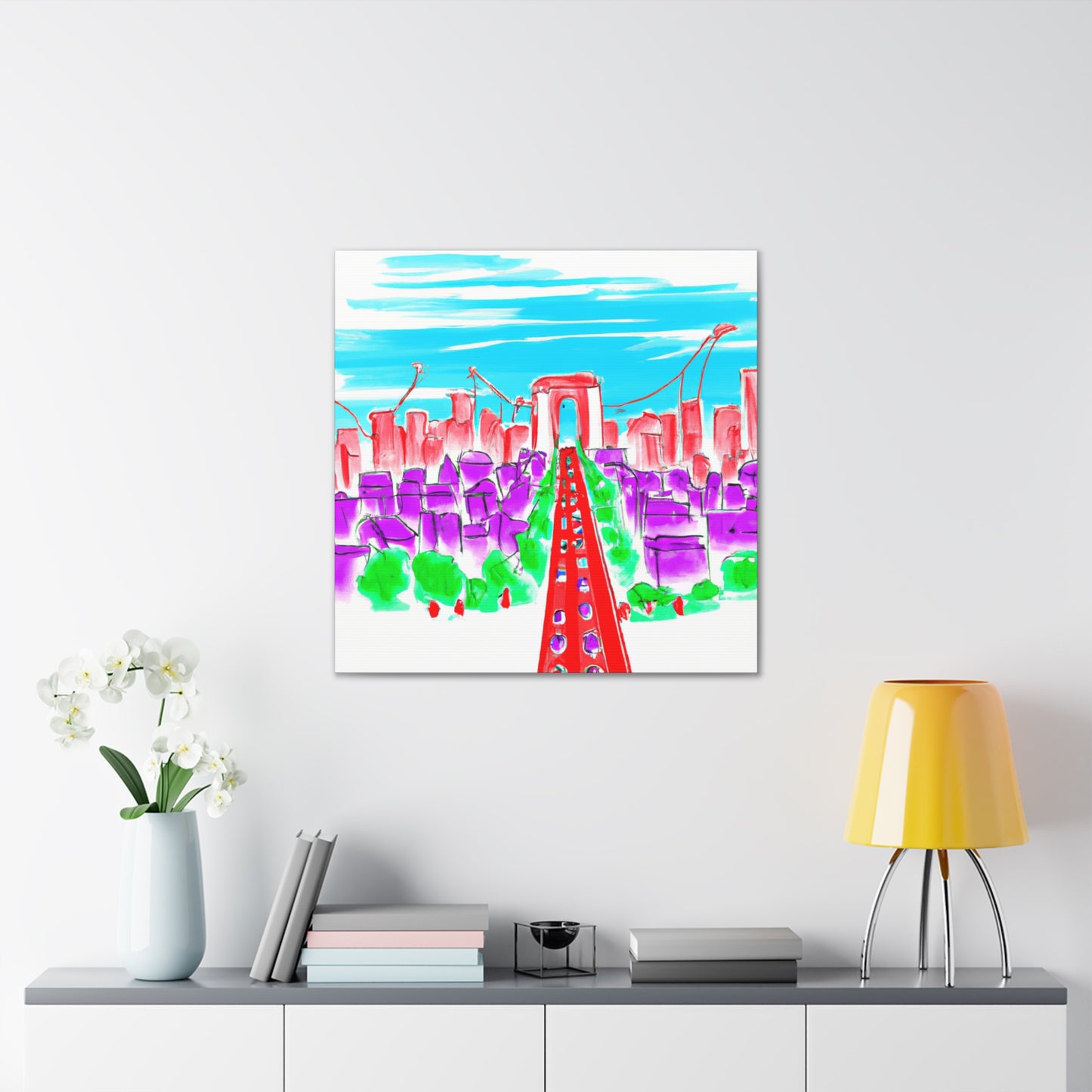 Ganges Valley - Destination India - Canvas