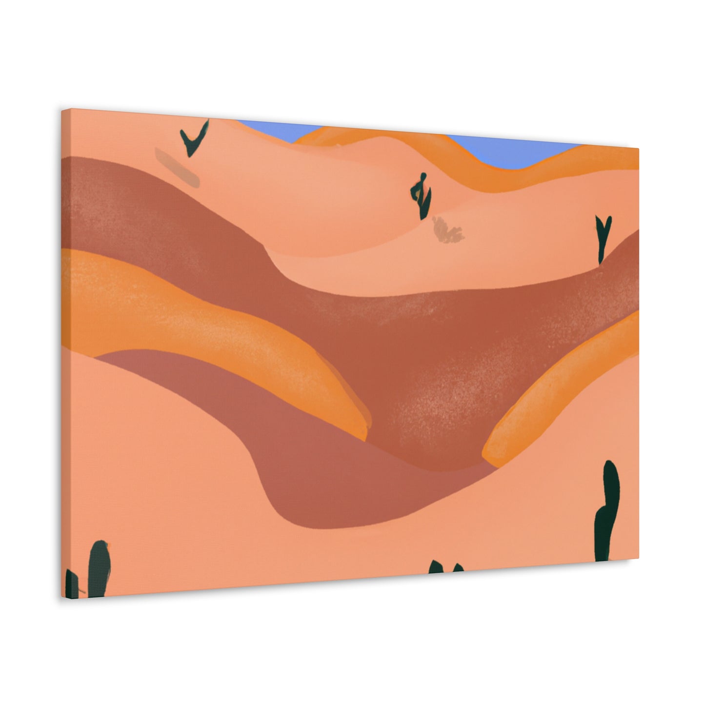 Baroque Beauty - Vintage Contemporary - Desert - Canvas