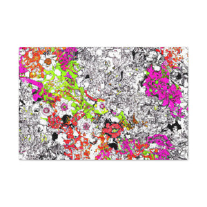 Rosy Joy - Floral - Canvas