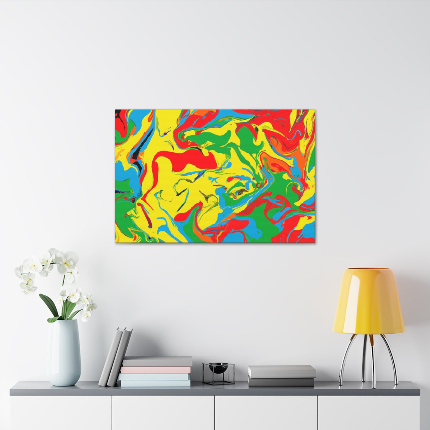 Sharp and Groovy - Canvas - Abstract