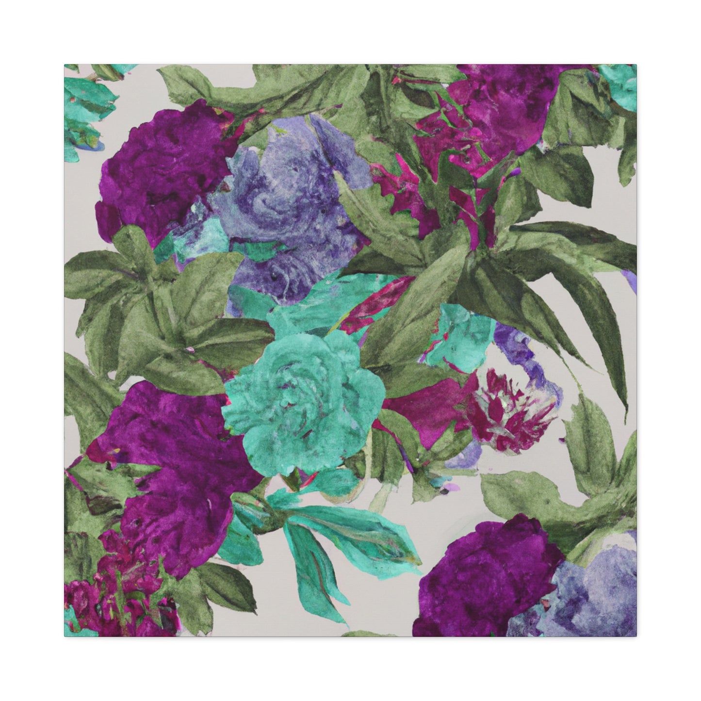 Lotus-Floral - Canvas