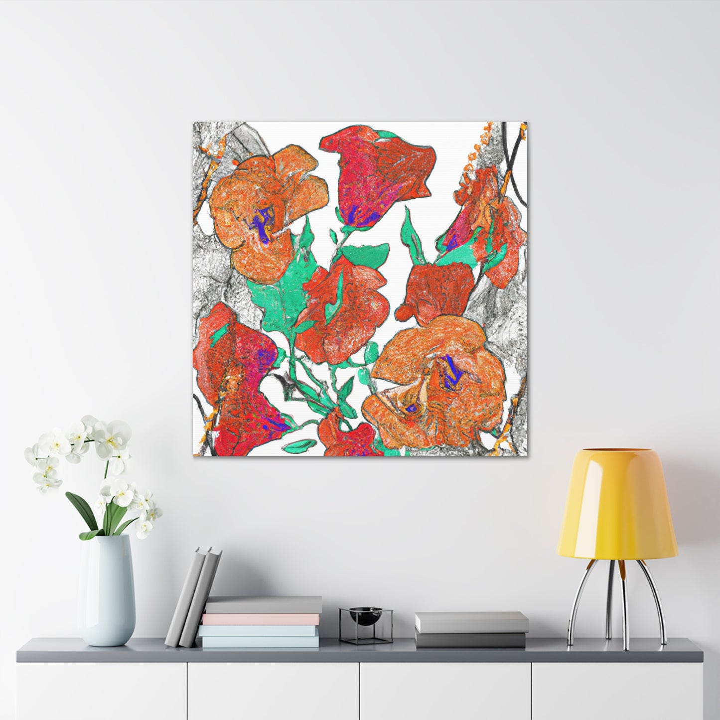 Loverenda - Floral - Canvas