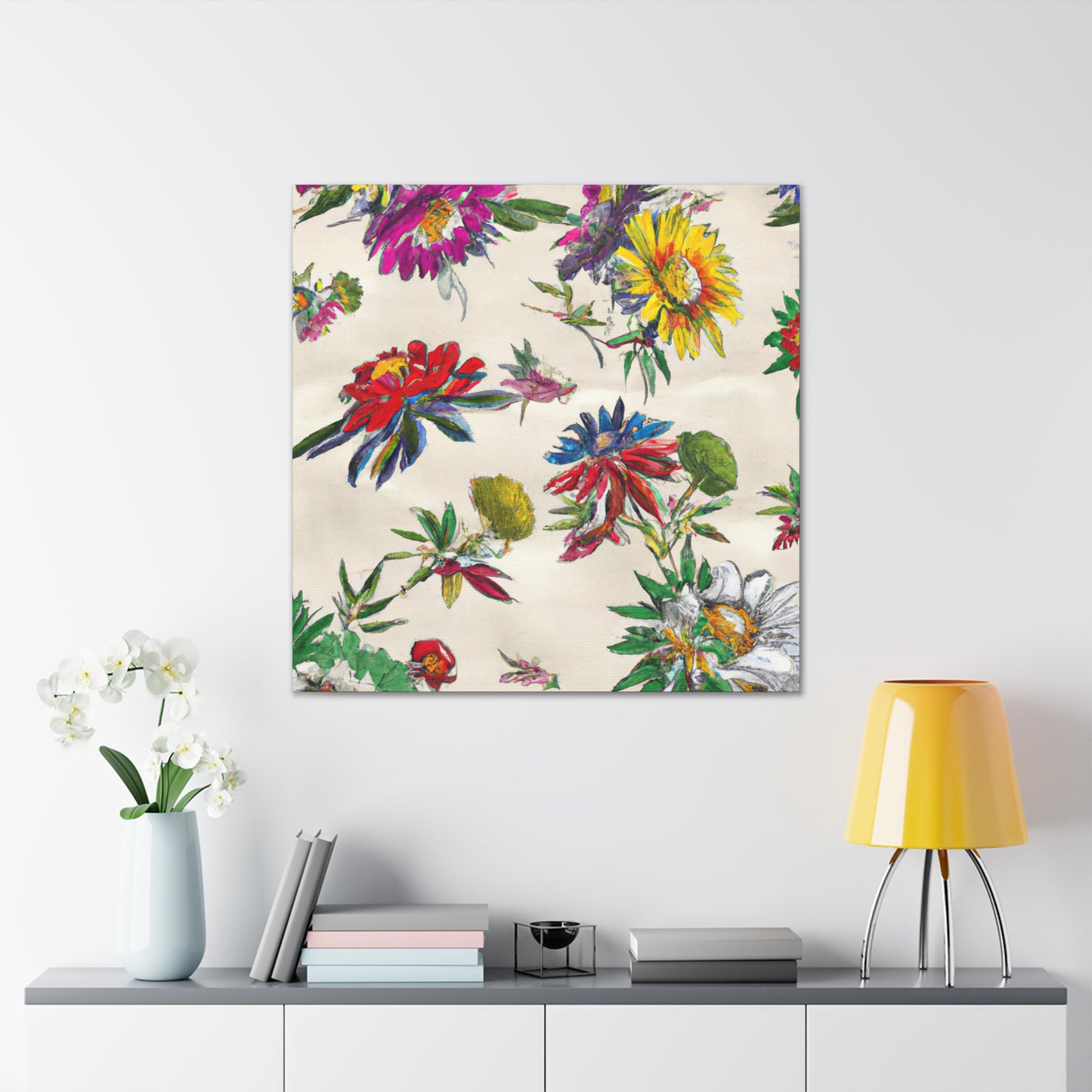 Petalina - Floral - Canvas