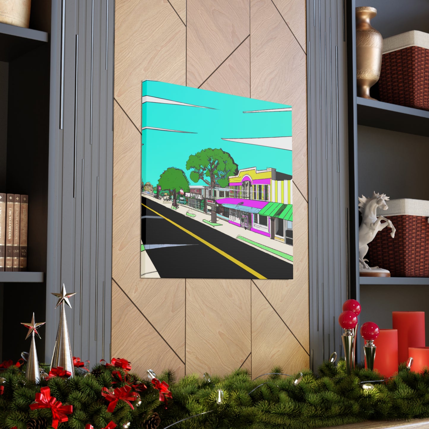 "Bop-A-Rama" - Pop Canvas