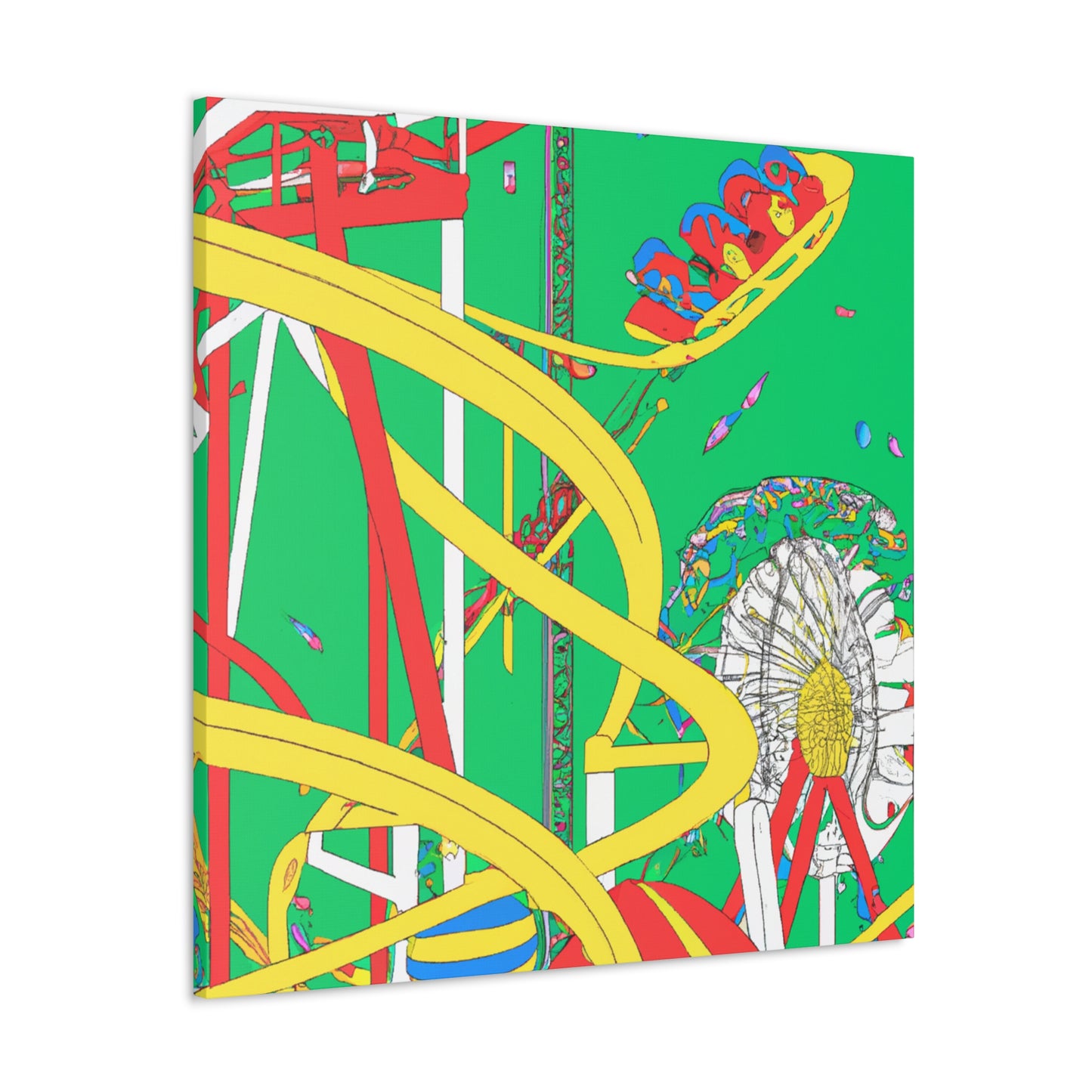 Fizztopia - Amusement - Canvas