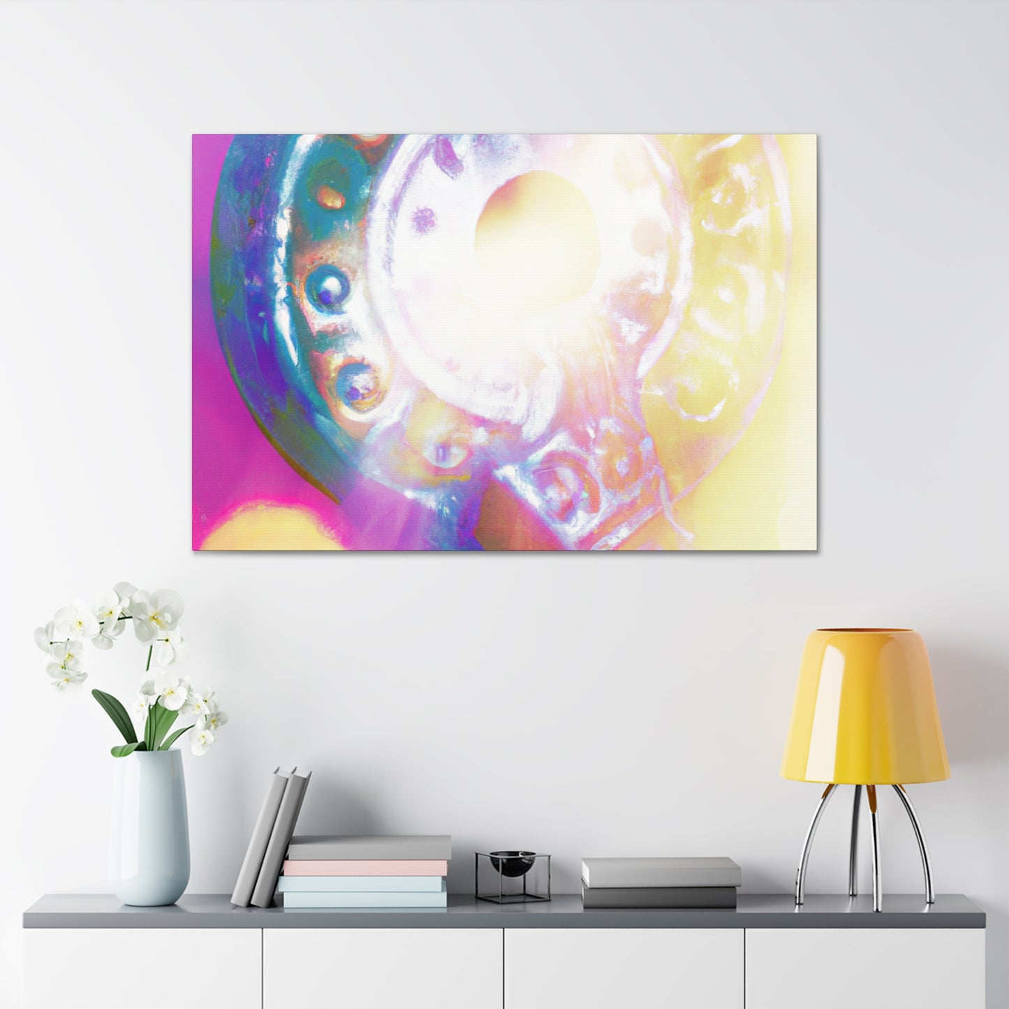 Metallic Mayan Majesty - Art Deco Canvas