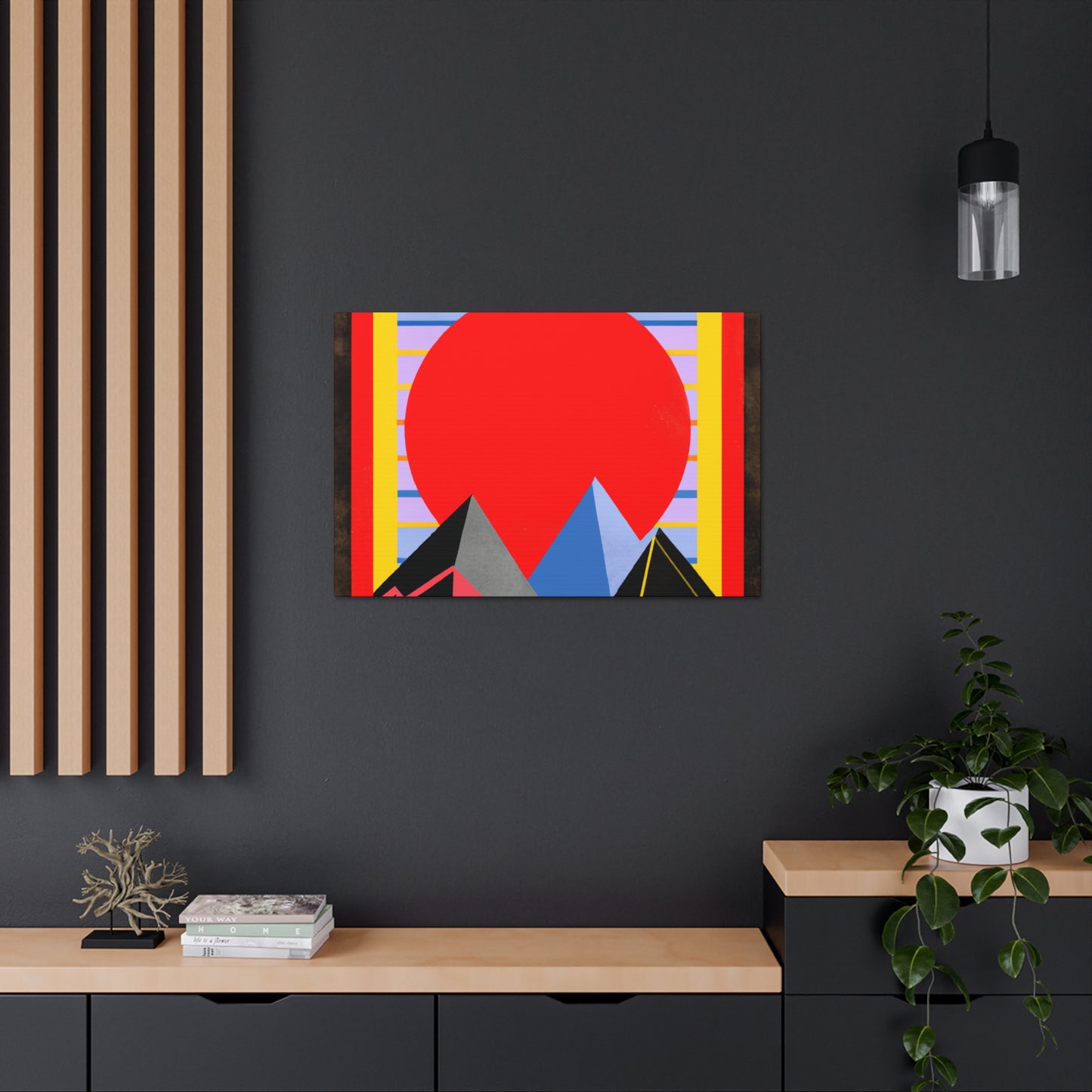 Redsun - Midcentury Canvas