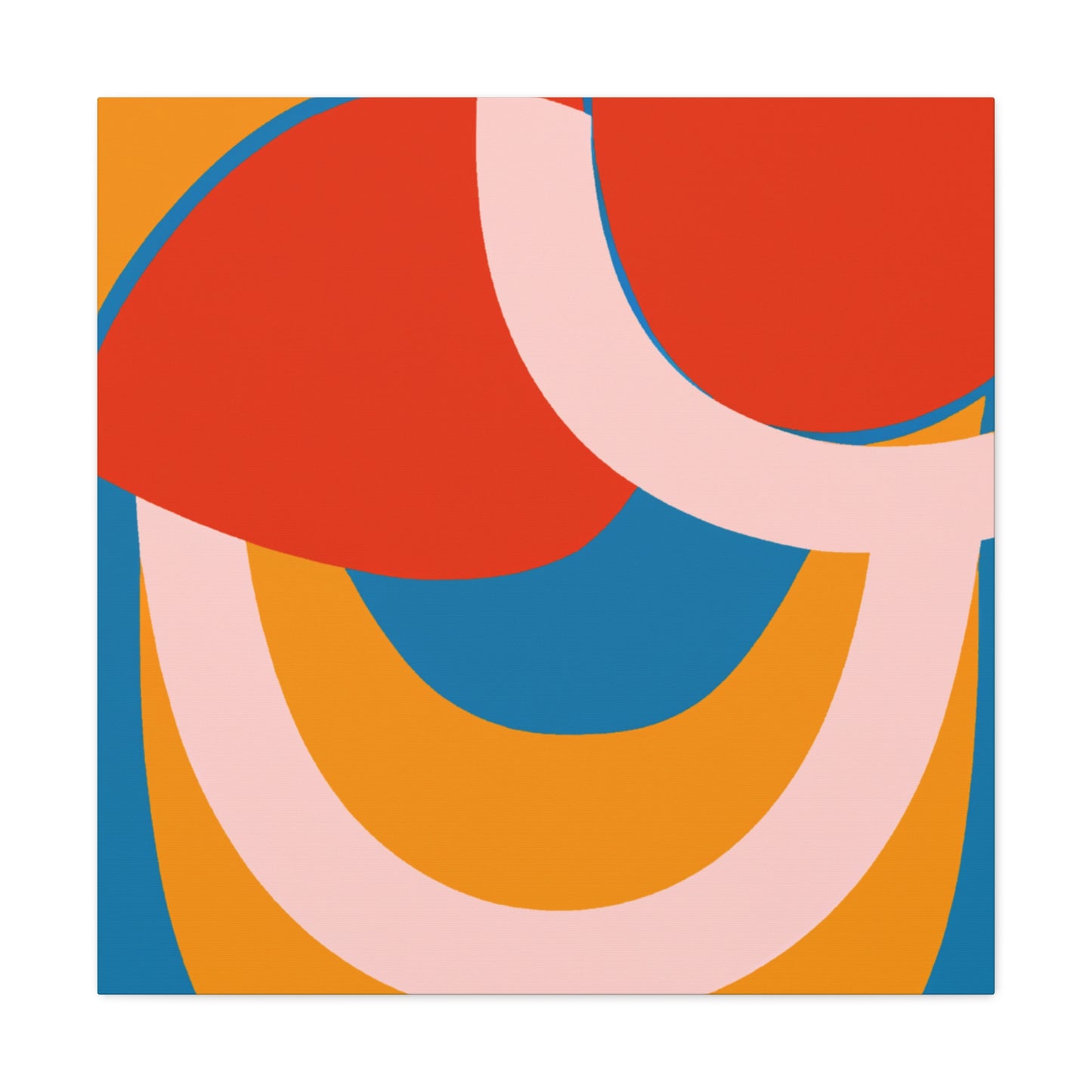Atomic Burst - Midcentury - Canvas