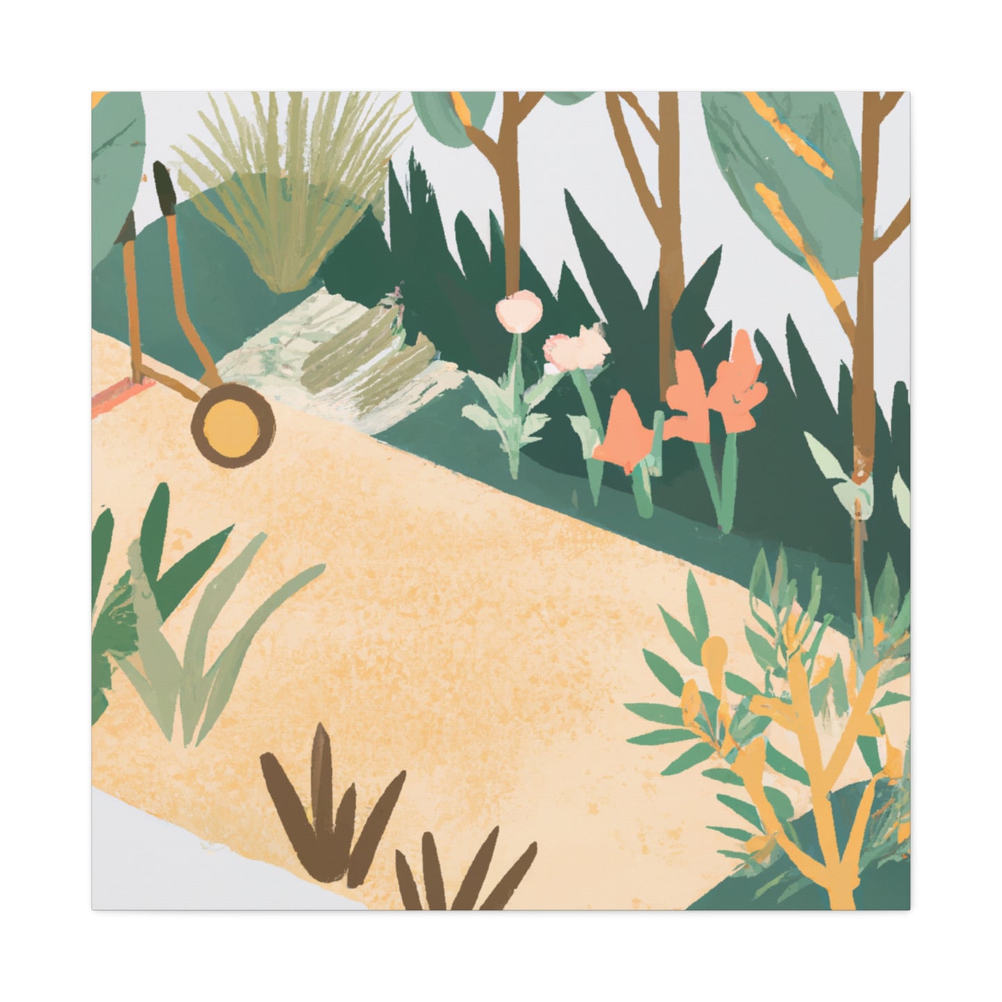 Paradise Panorama - Landscape - Canvas