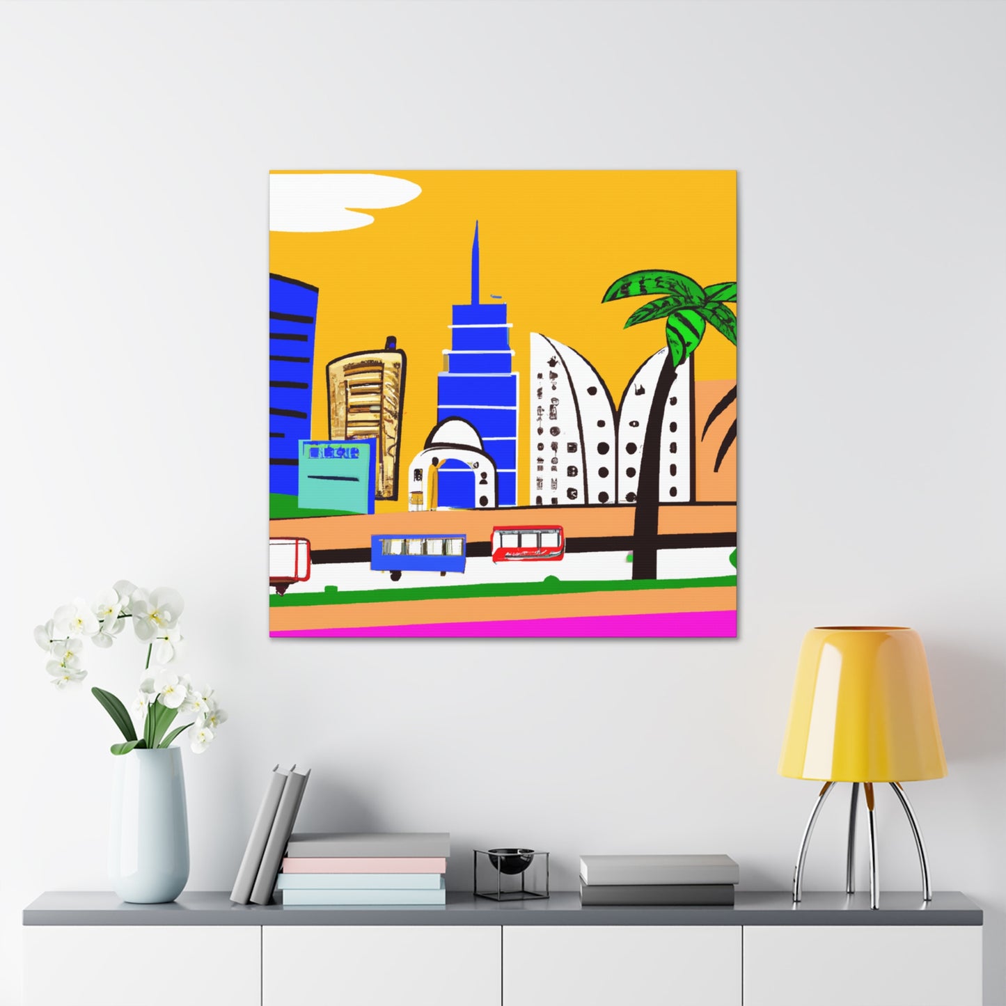 Fauziya - Middle East - Canvas