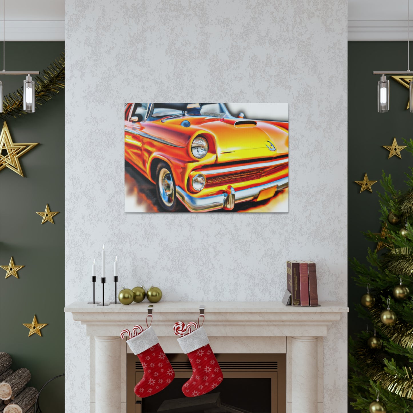 Tidal Wash - Automobile Canvas