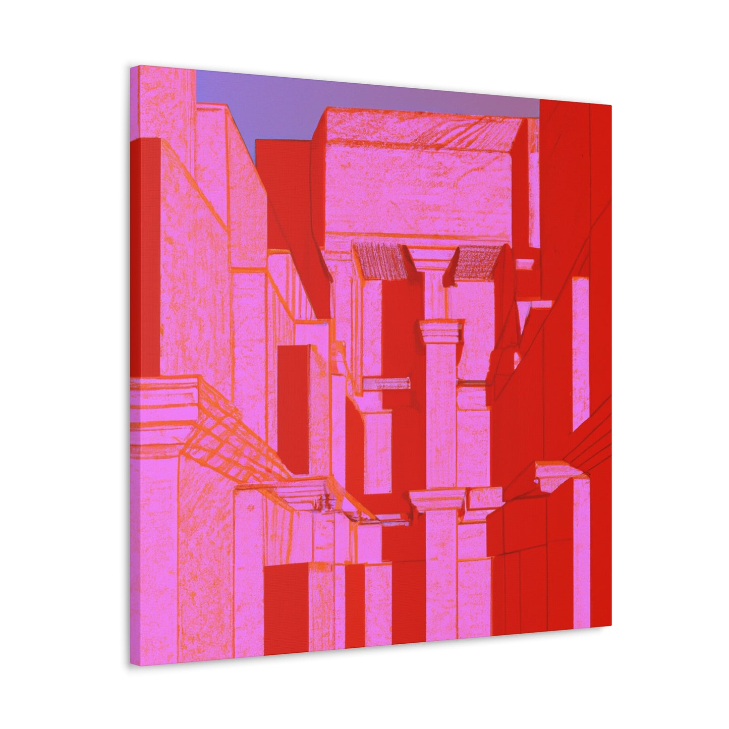 Pieter de de Bontser. - Canvas - Architectural