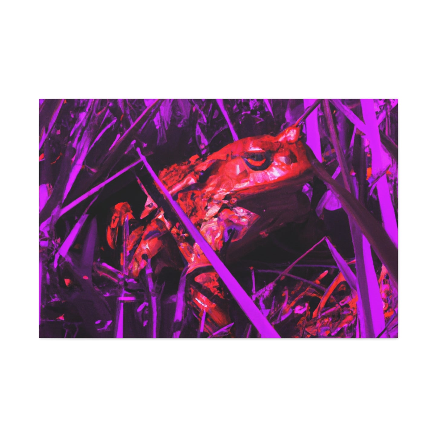 Red Frog - Canvas - Wildlife