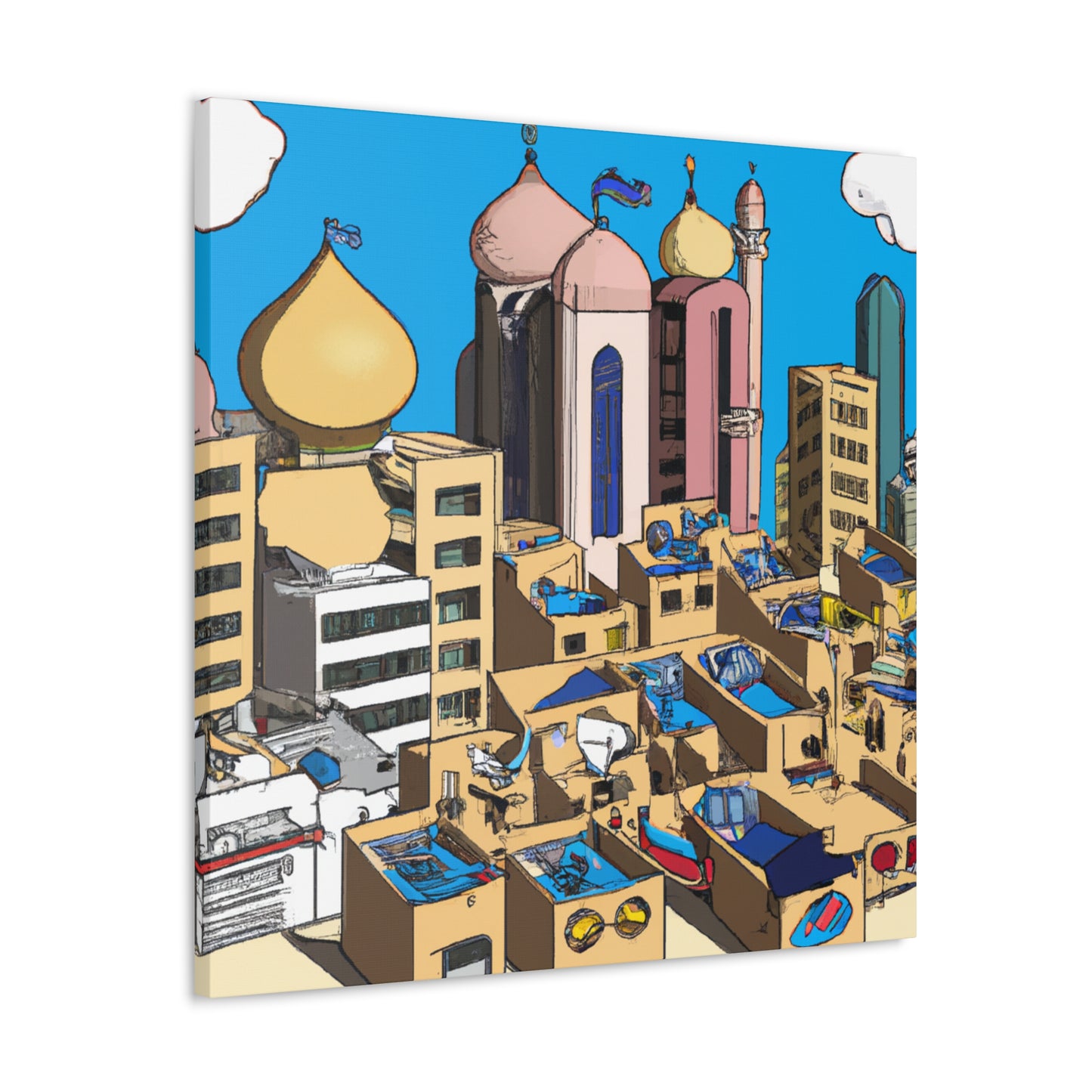 Desert Mirage - Destination Arab Emerates - Canvas