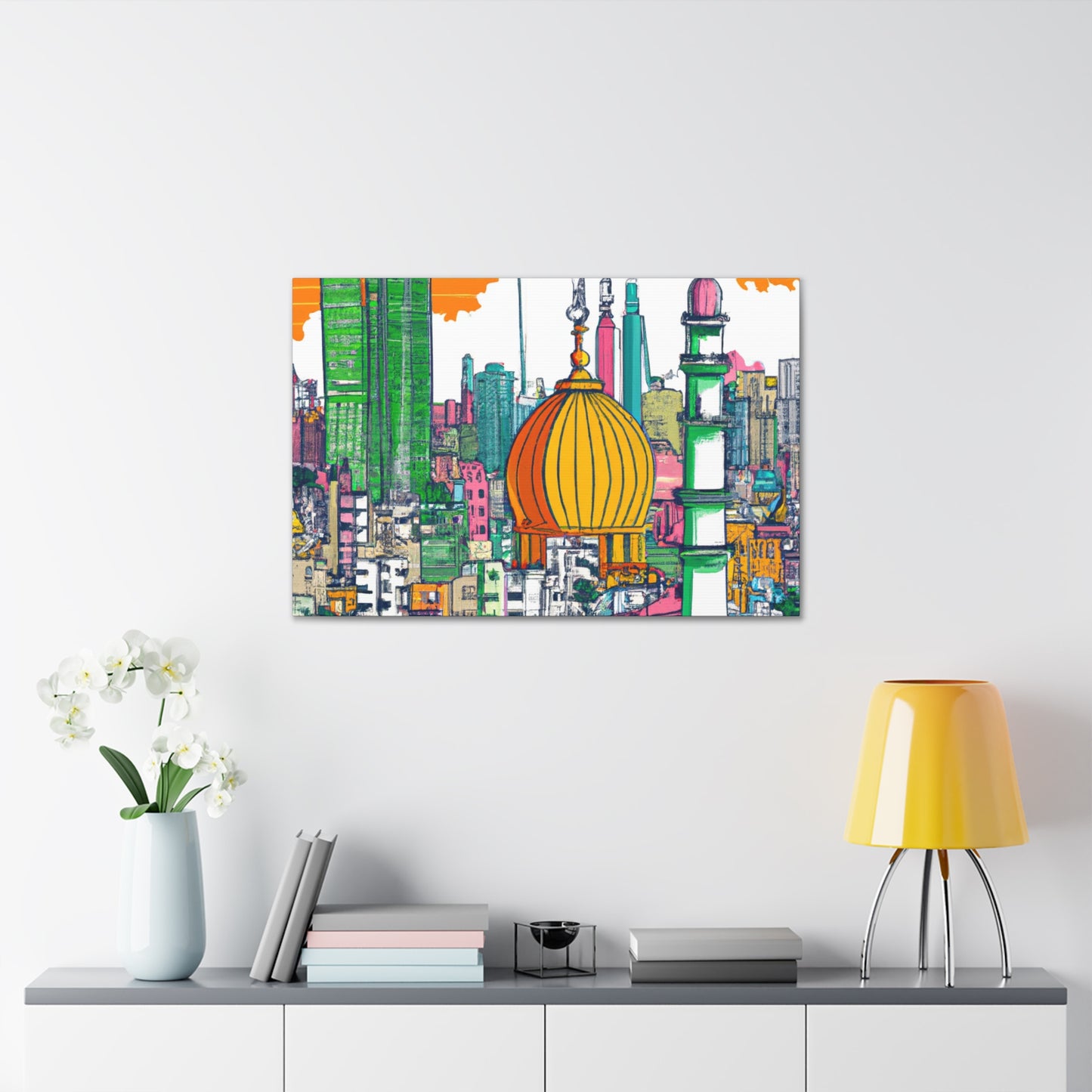 Kashmiri Mystique - Destination India - Canvas